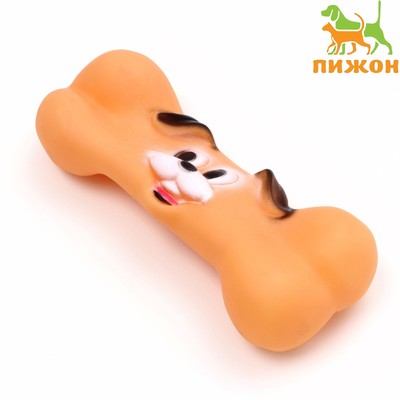 Игрушка пищащая "Веселая косточка" для собак, 16 см
