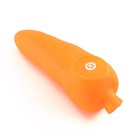 Игрушка пищащая "Морковка" для собак, 12 см, оранжевая - фото 9186244