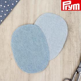 Заплатки для одежды, 10 × 14 см, термоклеевые, пара, цвет голубой  (артикул 5700945)  большой выбор товаров оптом и в розницу по низким ценам с доставкой