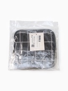 Кухонный набор Доляна «Клетка»: прихватка 17×17 см - 2 шт., чёрный - Фото 6