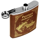 Фляжка "Русская рыбалка" 210 мл - Фото 3