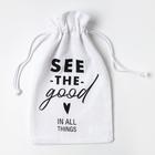 Набор подарочный «Этель» Hello spring: полотенце, лопатка, текстильный мешочек - Фото 6