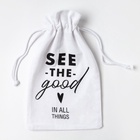 Набор подарочный «Этель» Hello spring: полотенце, лопатка, текстильный мешочек - Фото 7