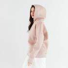 Худи женское MINAKU: Casual Collection, цвет пудра, р-р 42-44 - Фото 2