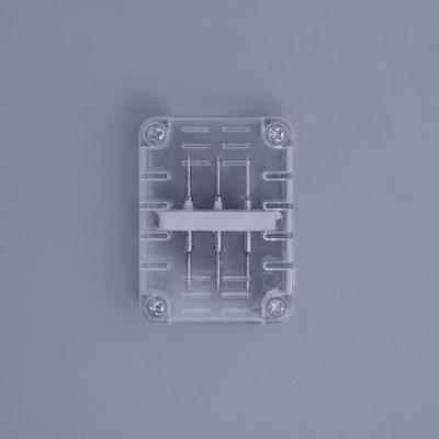 Прямой коннектор Luazon Lighting для светового шнура 11×18 мм, 2-pin