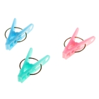 Прищепки бельевые «Ракетки», 10 шт, 8,2 см, пластик - Фото 1