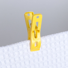 Набор прищепок в корзинке 5,5 см, 24 шт, цвет МИКС - Фото 2