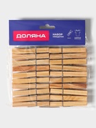 Прищепки бельевые Доляна, 7 см, 20 шт. - Фото 7