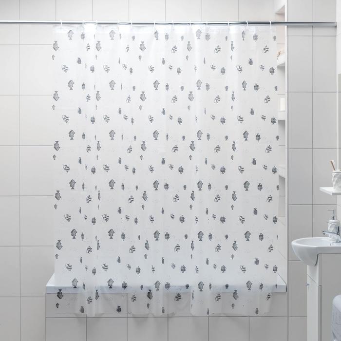 Шторка для ванны 180х180