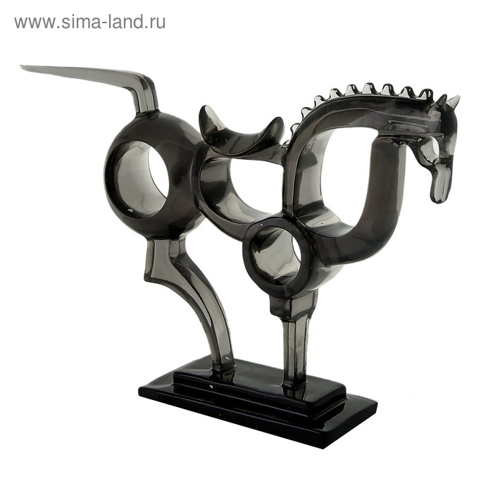 Фигурка "Мысли о лошади" серая, 3 × 25 × 15 см - Фото 1