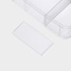 Органайзер для мелочей Доляна, пластик, 3 яруса, 18 ячеек, 15×15×12 см, МИКС - Фото 6