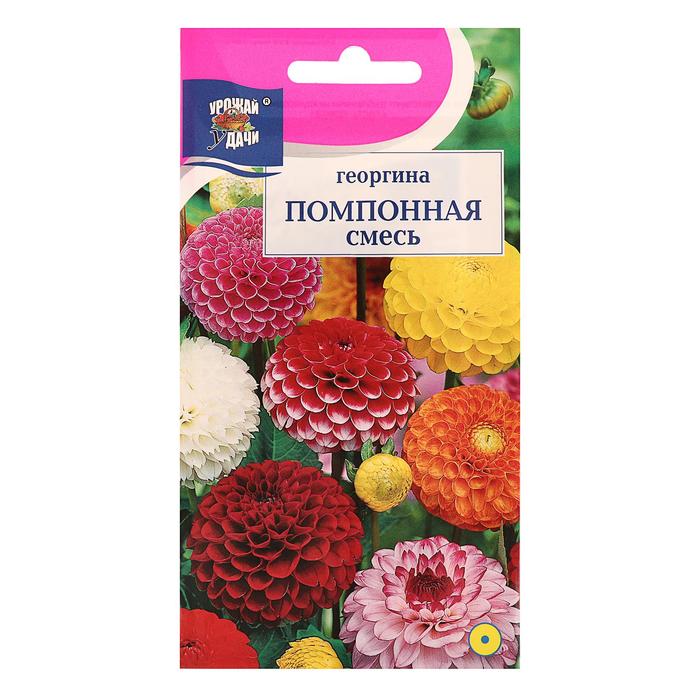 Семена цветов Цв Георгина Смесь "Помпонная",0,2 гр - Фото 1