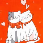 Дорожка "Этель"  Cat's love 40*146 см, 100% хлопок, саржа 190 г/м2 - Фото 6