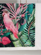 Дорожка на стол «Этель» Tropical parrots 40×146 см, 100% хлопок, саржа 190 г/м², зелёная/чёрная - Фото 10