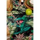 Дорожка на стол «Этель» Tropical parrots 40×146 см, 100% хлопок, саржа 190 г/м², зелёная/чёрная - Фото 4