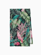 Дорожка на стол «Этель» Tropical parrots 40×146 см, 100% хлопок, саржа 190 г/м², зелёная/чёрная - Фото 8