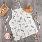 Фартук кухонный «Доляна» Fluffy bunnies, 60×70 см, 100% хлопок, 164 г/м² - Фото 1