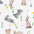 Фартук кухонный «Доляна» Fluffy bunnies, 60×70 см, 100% хлопок, 164 г/м² - Фото 3