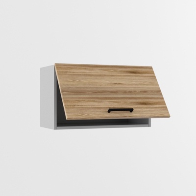 Шкаф навесной «Лофт», 1 софт, 300×600×360 мм, цвет рустик натур