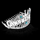 Диадема на гребешке "Именинница" - Фото 1