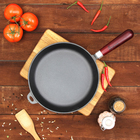 Сковорода чугунная Доляна «Нико», d=24 см - Фото 2