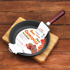 Сковорода чугунная Доляна «Нико», d=24 см - Фото 7