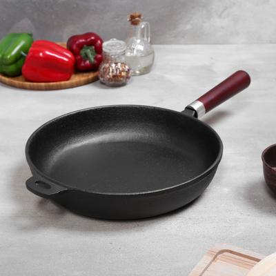 Сковорода Доляна «Нико», d=26 см, с деревянной ручкой