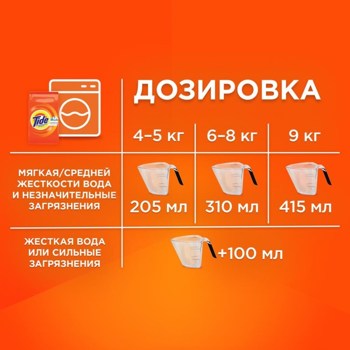 Стиральный порошок Tide Color, автомат, 4,5 кг 39729