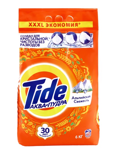 Стиральный порошок Tide «Альпийская свежесть», автомат, 6 кг