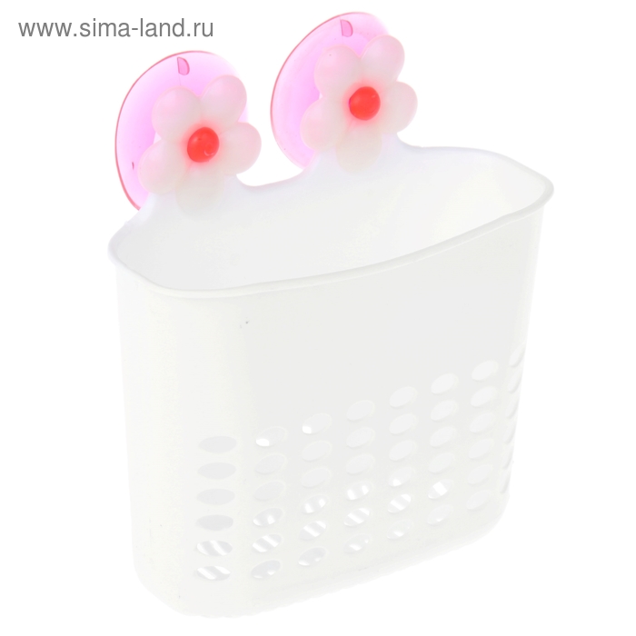 Держатель для ванных принадлежностей на присосках - Фото 1