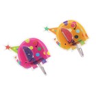 Крючки самоклеящиеся «Праздничный слоник», 2 шт, цвет МИКС - Фото 1