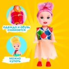 Кукла малышка в сарафанчике, МИКС - Фото 3