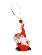 Елочная игрушка «Дед Мороз», золотая нить, МИКС - Фото 3