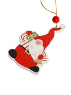 Елочная игрушка «Дед Мороз», золотая нить, МИКС - Фото 4