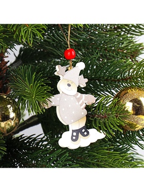 Елочная игрушка «Весело играем», золотая нить, МИКС