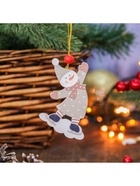 Елочная игрушка «Весело играем», золотая нить, МИКС - Фото 4