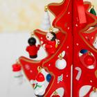 Сувенир новогодний "Елка на подставке" (градиент, цвет микс) - Фото 4