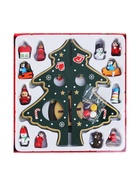 Сувенир «Ёлка на подставке», 20 см, с золотым контуром - Фото 3