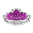 Диадема на ободке Королева "Золотая бабушка" - Фото 1