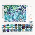 Алмазная мозаика с полным заполнением на холсте «Ирисы», 30×40 см - Фото 3