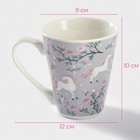 Кружка Доляна «Единорог», 320 мл, фарфор - Фото 2