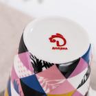 Кружка фарфоровая Доляна «Треугольники», 320 мл - Фото 3