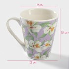 Кружка Доляна «Весна», 320 мл, фарфор - Фото 2