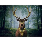 Алмазная мозаика с полным заполнением на холсте «Олень» 30х40 см - фото 24718922