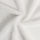 Лоскут для рукоделия, мех на трикотажной основе, 50 × 50 см, цвет белый - фото 3720276