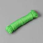 Верёвка бельевая Доляна, d=2,5 мм, длина 10 м, цвет МИКС - фото 8381095