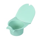 Горшок - стульчик с крышкой, мятный - Фото 12