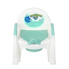 Горшок - стульчик с крышкой, мятный - Фото 5