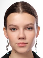 Серьги ассорти «История» скрученное перо, цвет голубой в чернёном серебре - Фото 5