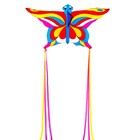 Воздушный змей «Бабочка», с леской, цвета МИКС - фото 6384991